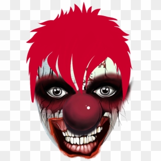##clown #evil #scary - Illustration, HD Png Download