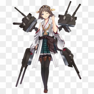 Everyone Is Pro Kongou Or Pro Haruna Out Of The 4 Sisters, - Hiei Kantai Collection, HD Png Download
