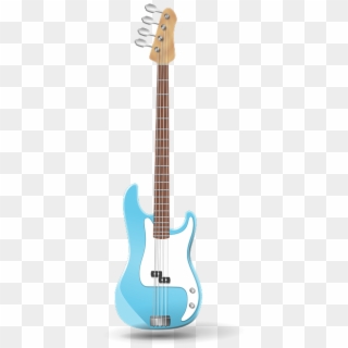 Before Putting On A New Established Of Strings, You'll - Bass Guitar Clip Art, HD Png Download