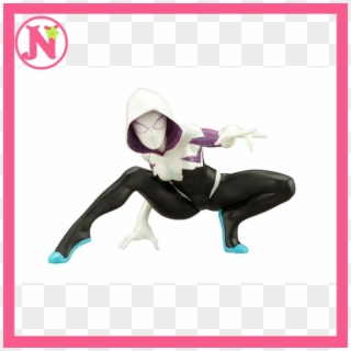 Kotobukiya Marvel Now Spider-gwen Artfx Statue 2day - Spider Gwen Drawing Easy, HD Png Download