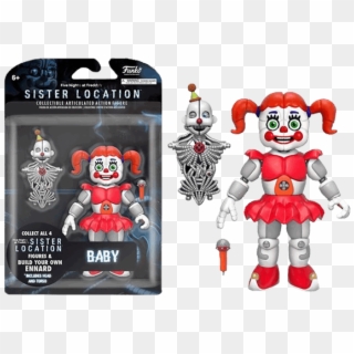 Statues And Figurines - Baby Action Figure Fnaf, HD Png Download