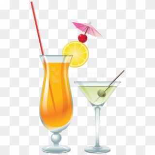 Free Png Cocktail Png Images Transparent - カクテル フリー 素材 イラスト, Png Download
