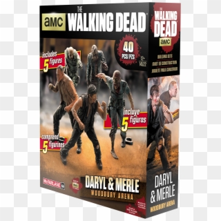 Walking Dead Daryl & Merle - Mcfarlane Walking Dead Figure Pack, HD Png Download