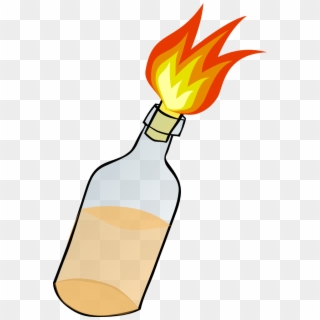Molotov Cocktail Clip Art - Molotov Cocktail Clipart, HD Png Download