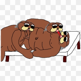 118kib, 1094x592, Succ Spurdo - Cartoon, HD Png Download