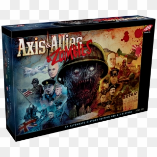 Axis & Allies Zombies Board Game - Ww1 Zombies, HD Png Download