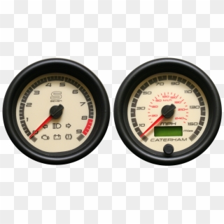 Automotive Gauges From Caerbont - Caterham 7 Speedometer, HD Png Download