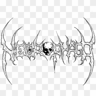 Upgrade Logo Necrofago Metal - Sketch, HD Png Download