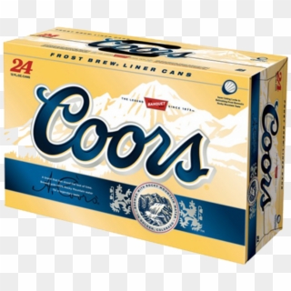 Zoom - Coors 24 Pack Cans, HD Png Download