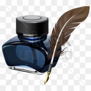 Editingsoftware Clipart Inkwell - Ink Bottle Hd Png, Transparent Png
