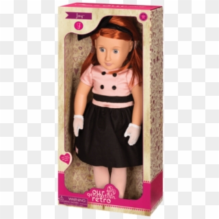 Joy Package Detail - Our Generation Retro Doll Jamie, HD Png Download