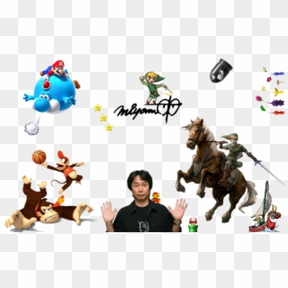Shigeru Miyamoto - Legend Of Zelda Twilight Princess Horse, HD Png Download