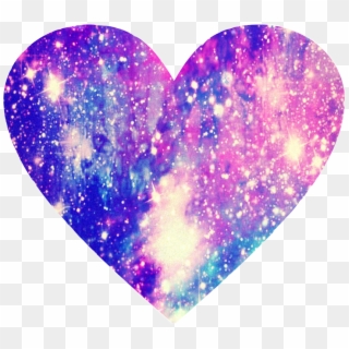 #heart #galaxy #galaxyheart #ftestickers #ftesticker - Galaxy Heart, HD Png Download