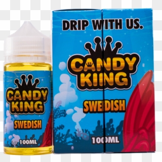 Candy King - Swedish 100ml - Candy King Watermelon Strawberry, HD Png Download