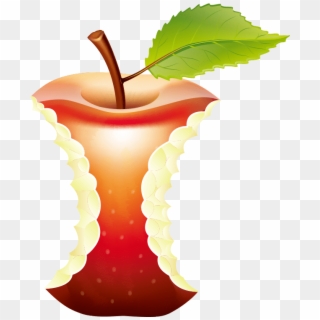 Apple Spice Banner Transparent Mixed Drink - Apple Core With Transparent Background, HD Png Download