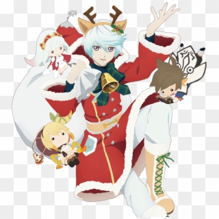 Tales Of Transparent - Tales Of Zestiria Christmas Mikleo, HD Png Download