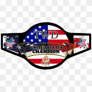 The Twd United States Championship Belt - Emblem, HD Png Download