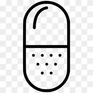 Pill Clipart Svg, HD Png Download