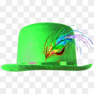 #greenhat #hat #feather #green #neon #gloriousgreenhat - Tints And Shades, HD Png Download