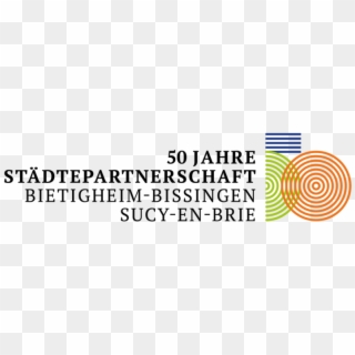 50 Jahre Städtepartnerschaft Sucy En Brie Und Bietigheim - Bankgesellschaft Berlin, HD Png Download
