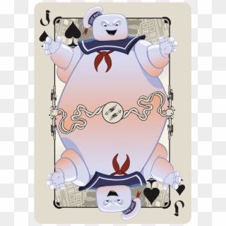 Ghostbusters Playing Cards - Cartoon, HD Png Download