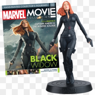 Mm-issue02 Black Widow - Eaglemoss Marvel Movie Collection Figurine, HD Png Download