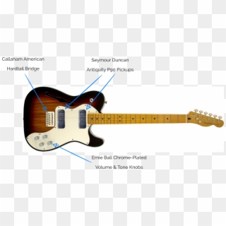 Fender Moder Player Thinline Telecaster Pickup Upgrade - Telecaster Volume And Tone Knobs, HD Png Download