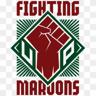 Up Fighting Maroons - Up Fighting Maroons Logo, HD Png Download