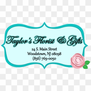 Taylor's Florist & Gifts, HD Png Download