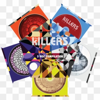 Each Cd In Encased In Its Own Side With A Slide Out - Killers Hot Fuss, HD Png Download