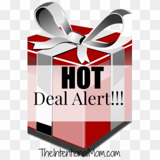 Hot Deal - Present Clip Art, HD Png Download