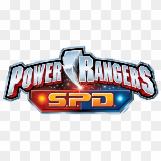 Spd Logo - Power Rangers Spd Title, HD Png Download