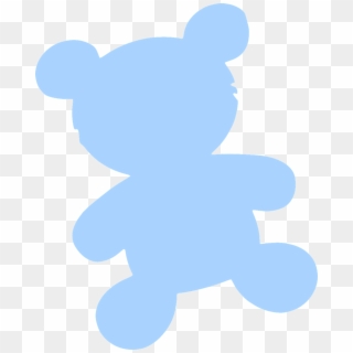 Teddy Bear Bear Plush - Silhueta Urso Png, Transparent Png