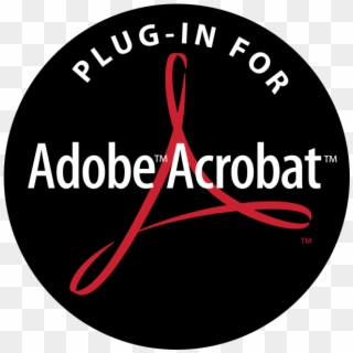 Adobe Acrobat Plug In For Logo - Adobe Acrobat, HD Png Download