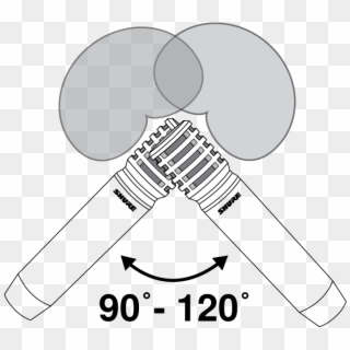 Set Up The Microphones With The Capsules Close Together, - Drawing, HD Png Download