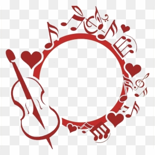 Picture Violin Musical Note Logo Transprent Png Free - Circle Music Logo Png, Transparent Png