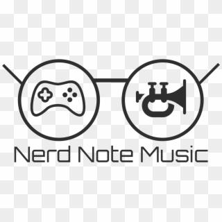 Nerd Note Music - Line Art, HD Png Download