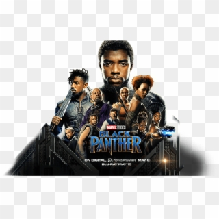 Black Panther Movie - Album Cover, HD Png Download