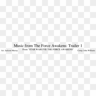 Music From Star Wars Vii - Parallel, HD Png Download