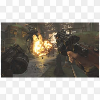 Countering The Stilts Is A Slightly Less Cool Ability - Wolfenstein 2 The Diaries Of Agent Silent Death, HD Png Download
