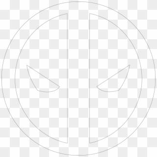 Deadpool Drawing Graph - Circle, HD Png Download