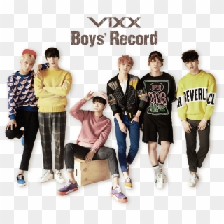 Vixx Boys' Record - Vixx Boys Record, HD Png Download