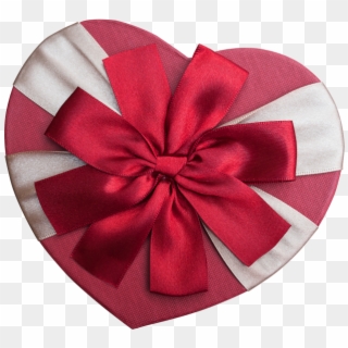 Heart Gift Box - Satin, HD Png Download