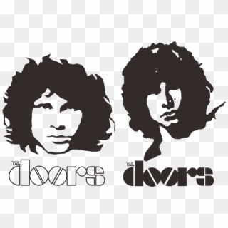 Download - Jim Morrison The Doors Logo, HD Png Download - 803x1053 ...