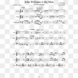 John Williams Is The Man Sheet Music Composed By John - Look What You Made Me Do Flute Sheet Music, HD Png Download