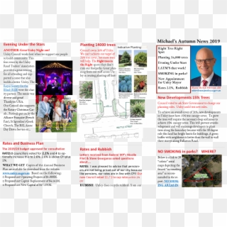 Mayor Michael Hewitson Am - Flyer, HD Png Download