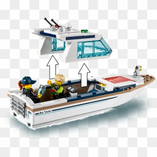 Lego City Diving Yacht, HD Png Download