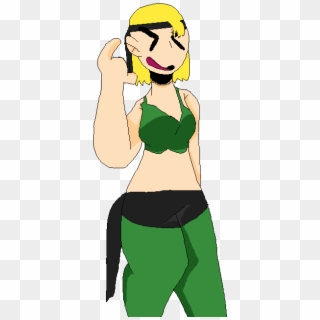 Sonya Blade Acting Like Johnny Cage - Cartoon, HD Png Download