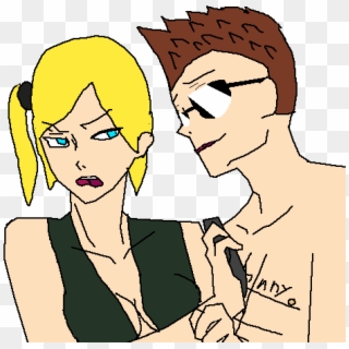 Johnny Cage X Sonya Blade In Mk9 - Cartoon, HD Png Download