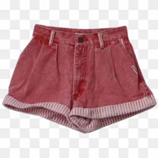 #pants #shorts #clothes #pink #skirt #retro #vintage - 80s Shorts, HD Png Download